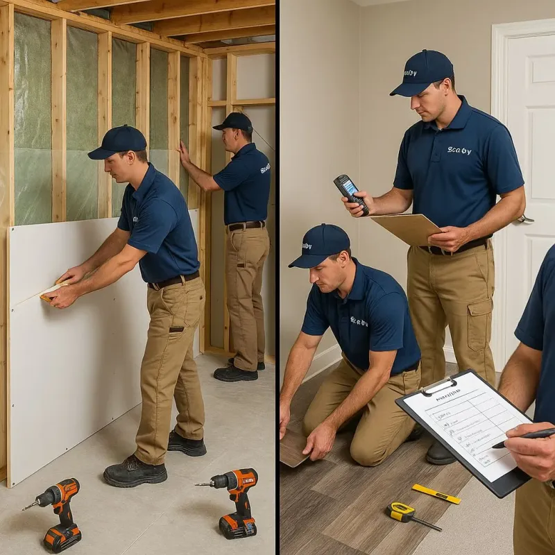 Repairs and Reconstruction process in Douglass Hills, KY
