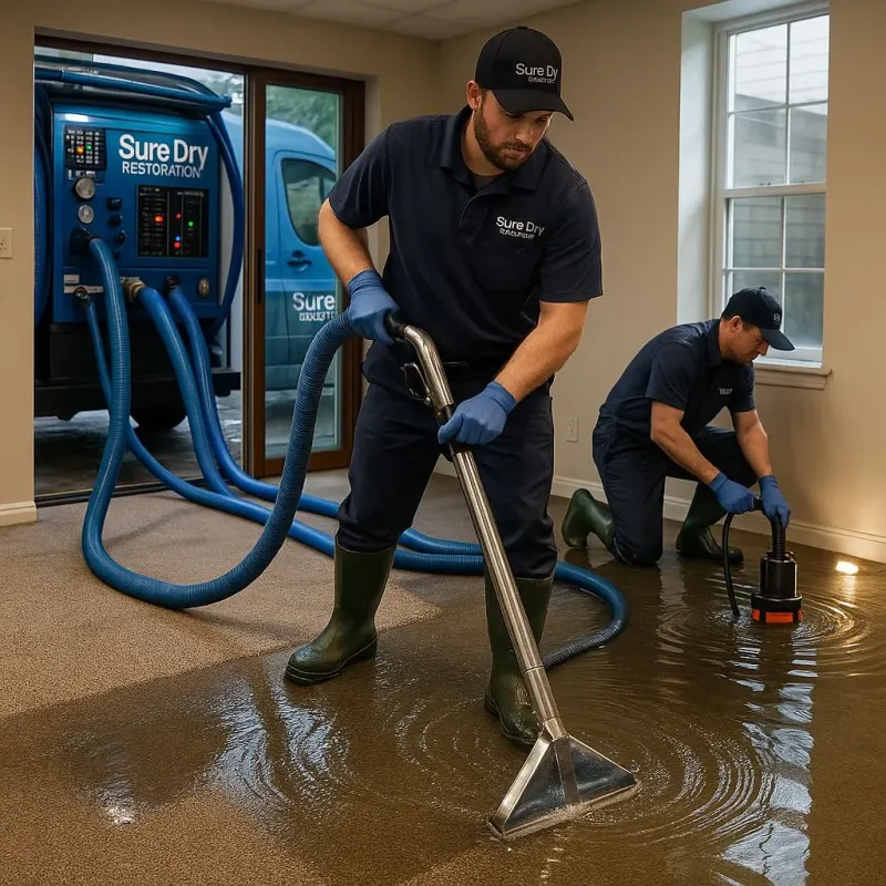 Water Extraction and Removal process in Douglass Hills, KY